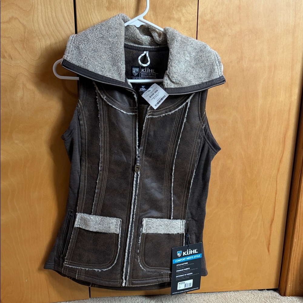 Kuhl Brown and Cream Women's Vest